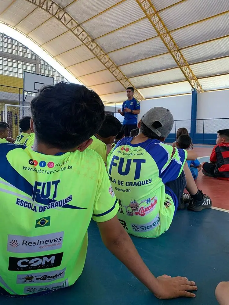 Treino em um dos núcleos do FUT Social